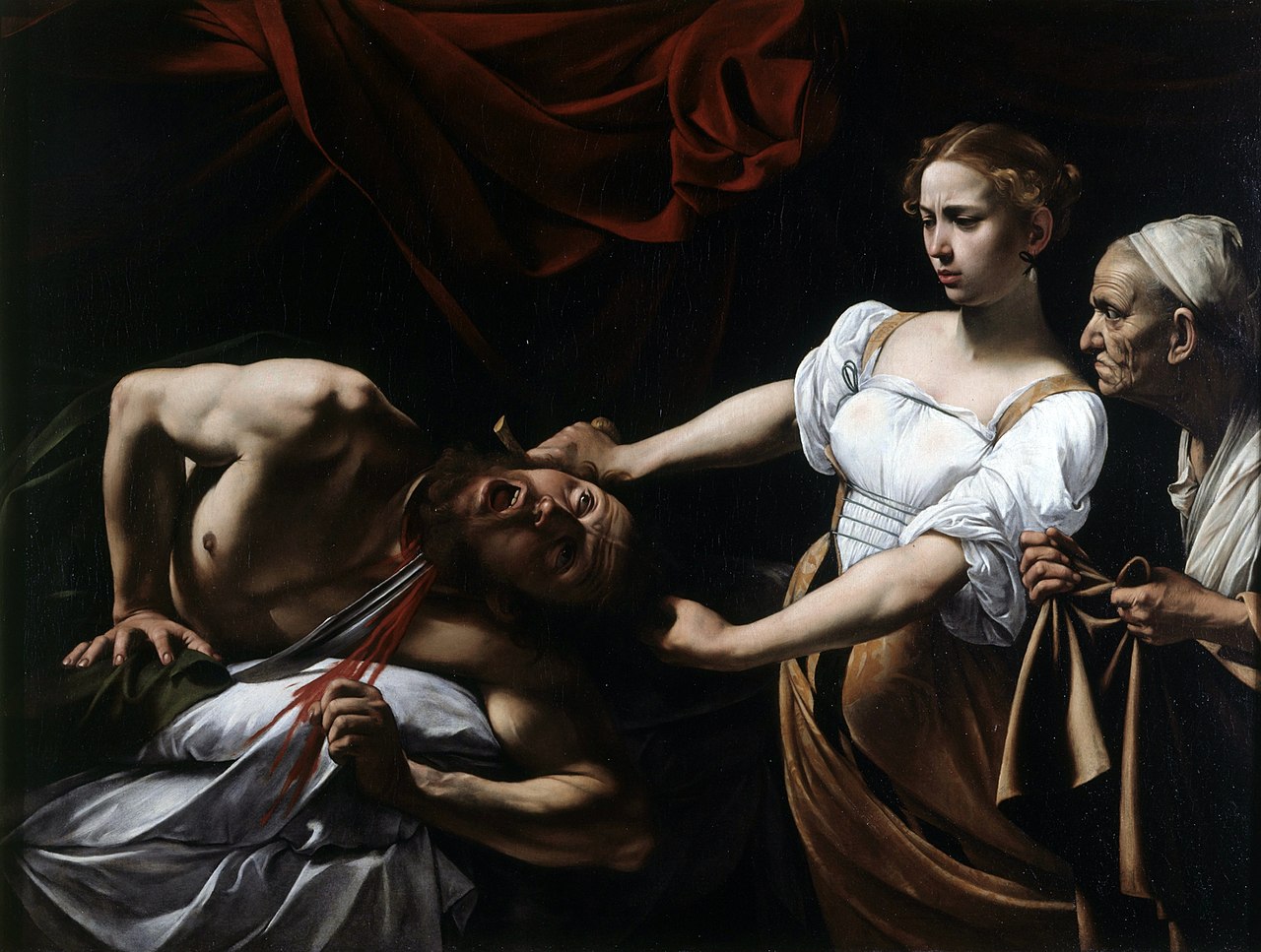 Judith et Holopherne ou Judith décapitant Holopherne - Le Caravage
